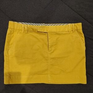 GAP Mustard Corduroy Skirt